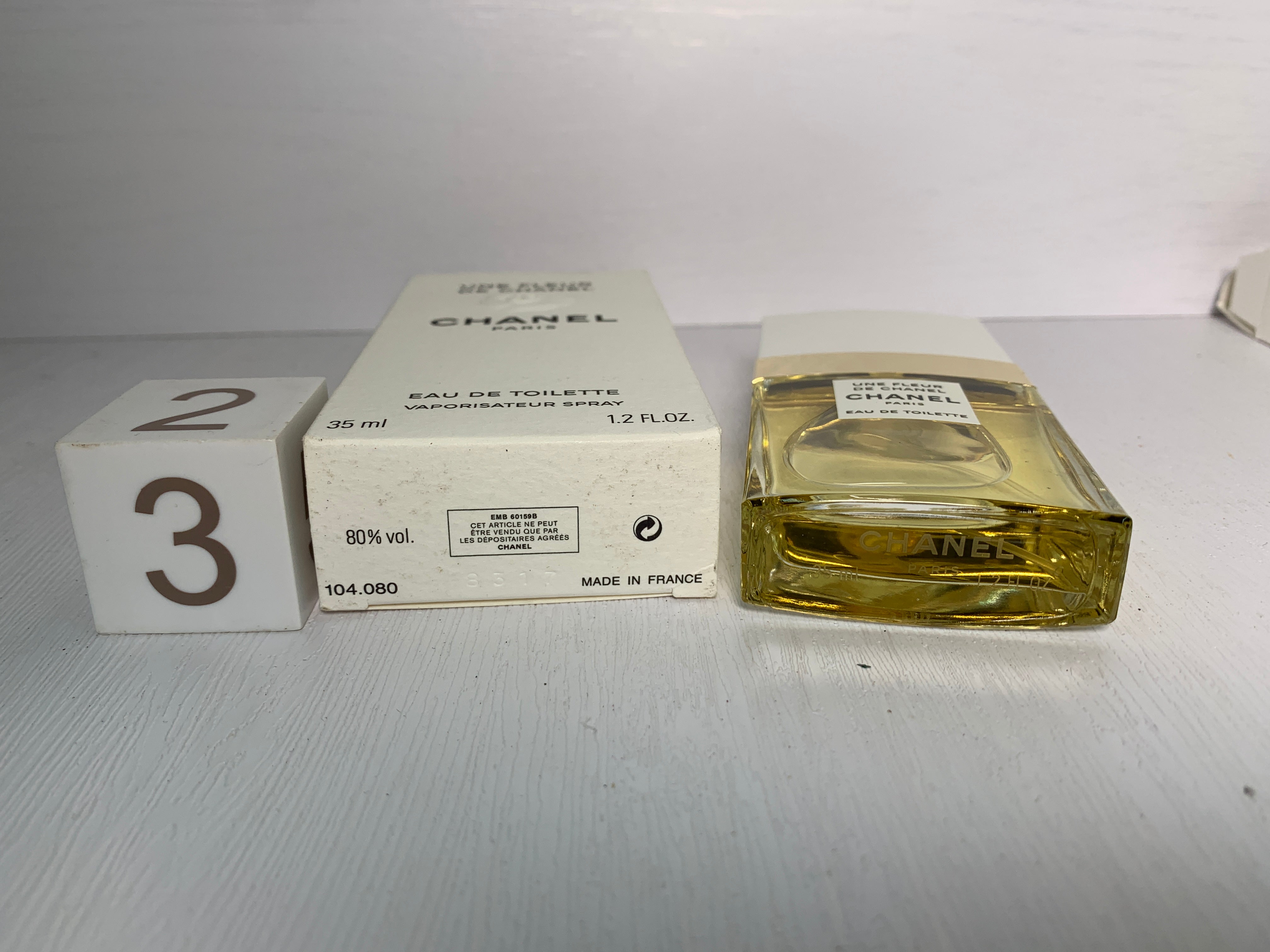 Rare Chanel une fleur de 35ml 1.2 oz Eau de Toilette EDT - 3DEC