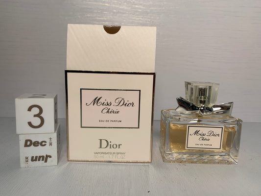 Rare Christian Dior Cherie 50ml  1.7 oz  Eau de Parfum EDP - 3DEC