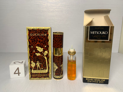 Rare Guerlain Mitsouko 15ml 7.5ml parfum 香水 - 3DEC