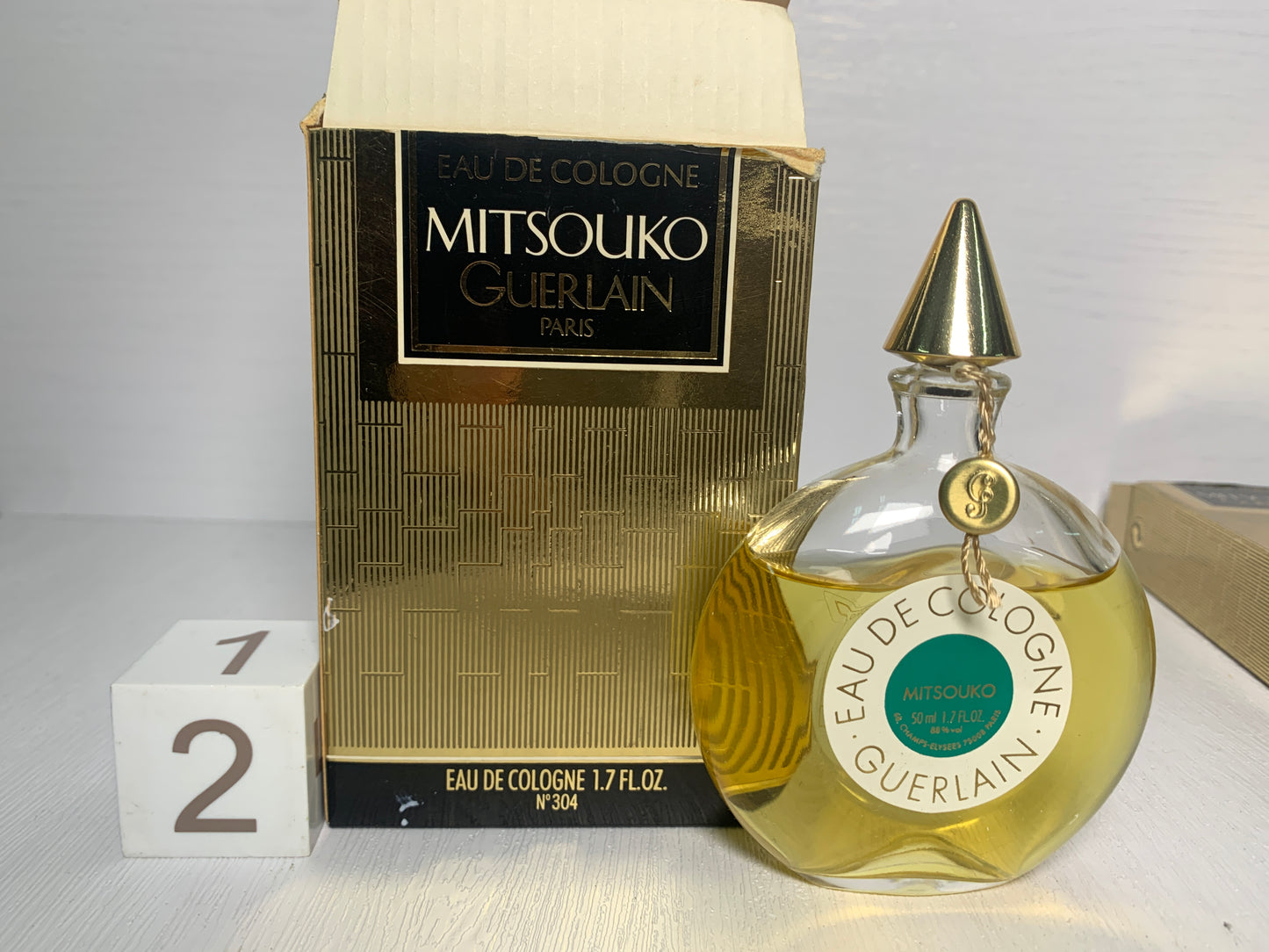 Rare Guerlain Mitsouko 45ml  7.5ml Vol de nuit  parfum perfume  - 3DEC