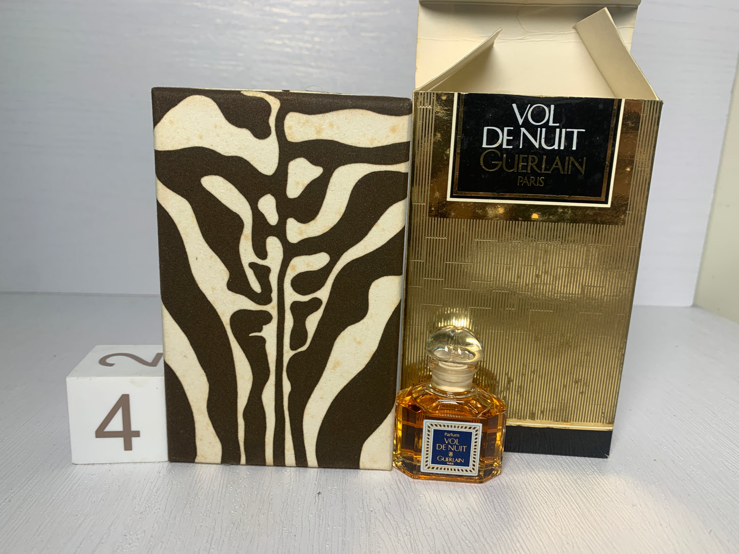 Rare Guerlain Mitsouko 45ml  7.5ml Vol de nuit  parfum perfume  - 3DEC