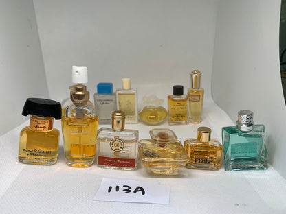 Mini Perfume EDT lot of bottles set Eau de Toilette Ferre Roger Lauder  - 113A