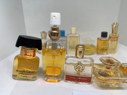 Mini Perfume EDT lot of bottles set Eau de Toilette Ferre Roger Lauder  - 113A