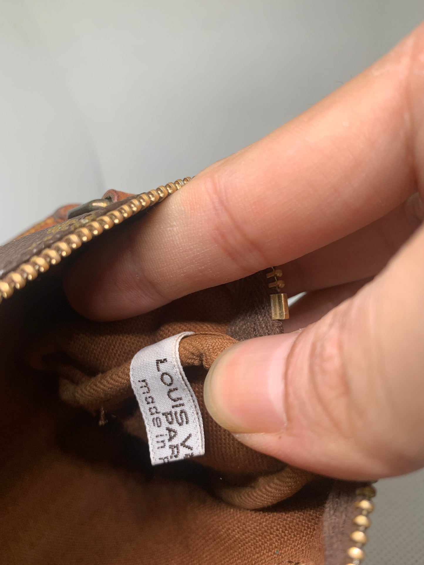 Rare Authentic Louis Vuitton mini monogram speedy handbag purse 2 ways LV bag