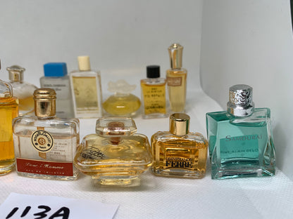 Mini Perfume EDT lot of bottles set Eau de Toilette Ferre Roger Lauder  - 113A