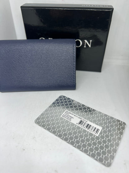 New Oroton key bag blue11x7cm