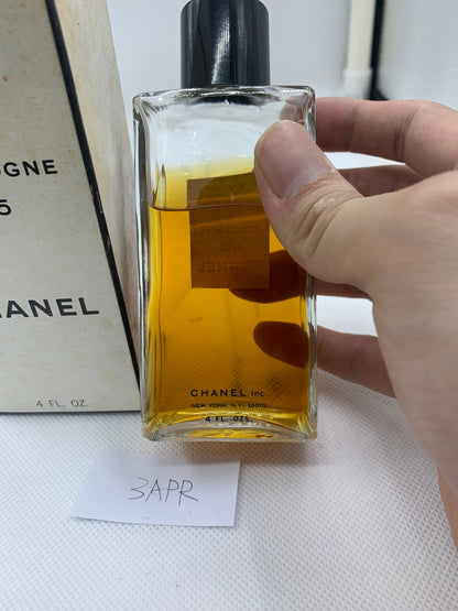 Vintage Chanel no. 5 edc eau de cologne 120ml 4 oz - 3Apr