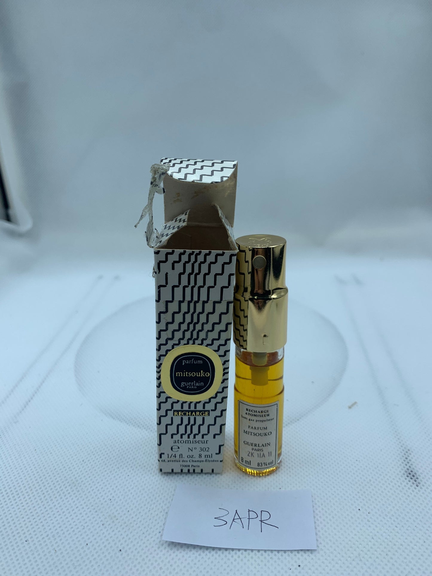 Guerlian mitsouko parfum perfume 8ml refills bottle
