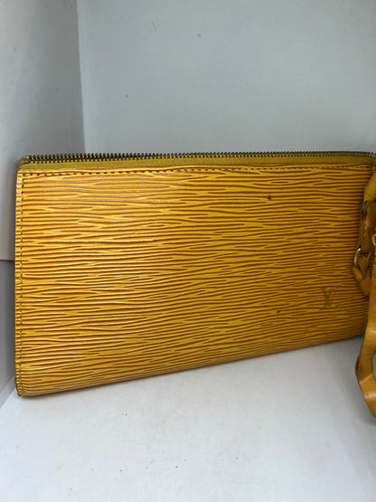 LOUIS VUITTON 22x 12cm water ripple orange clutch bag vintage vintage bag(Bb 16 Mar 2022)vl9873