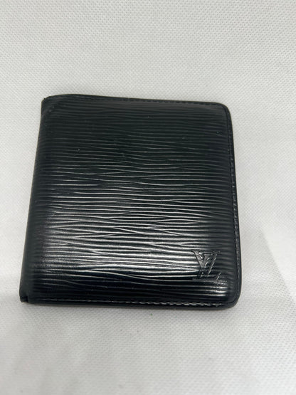 Vintage LV Louis Vuitton 8 New Porte-Monnaie Bie Cult Wallet Water Ripple 35971015 11” 11” （Bb3 Apr 22)