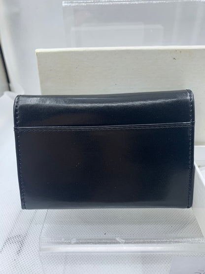 Guy Laroche wallet coins bag black 4" x 3"