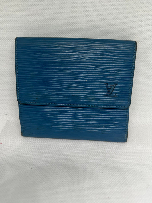 Louis Vuitton made in France blue wallet11”x10”