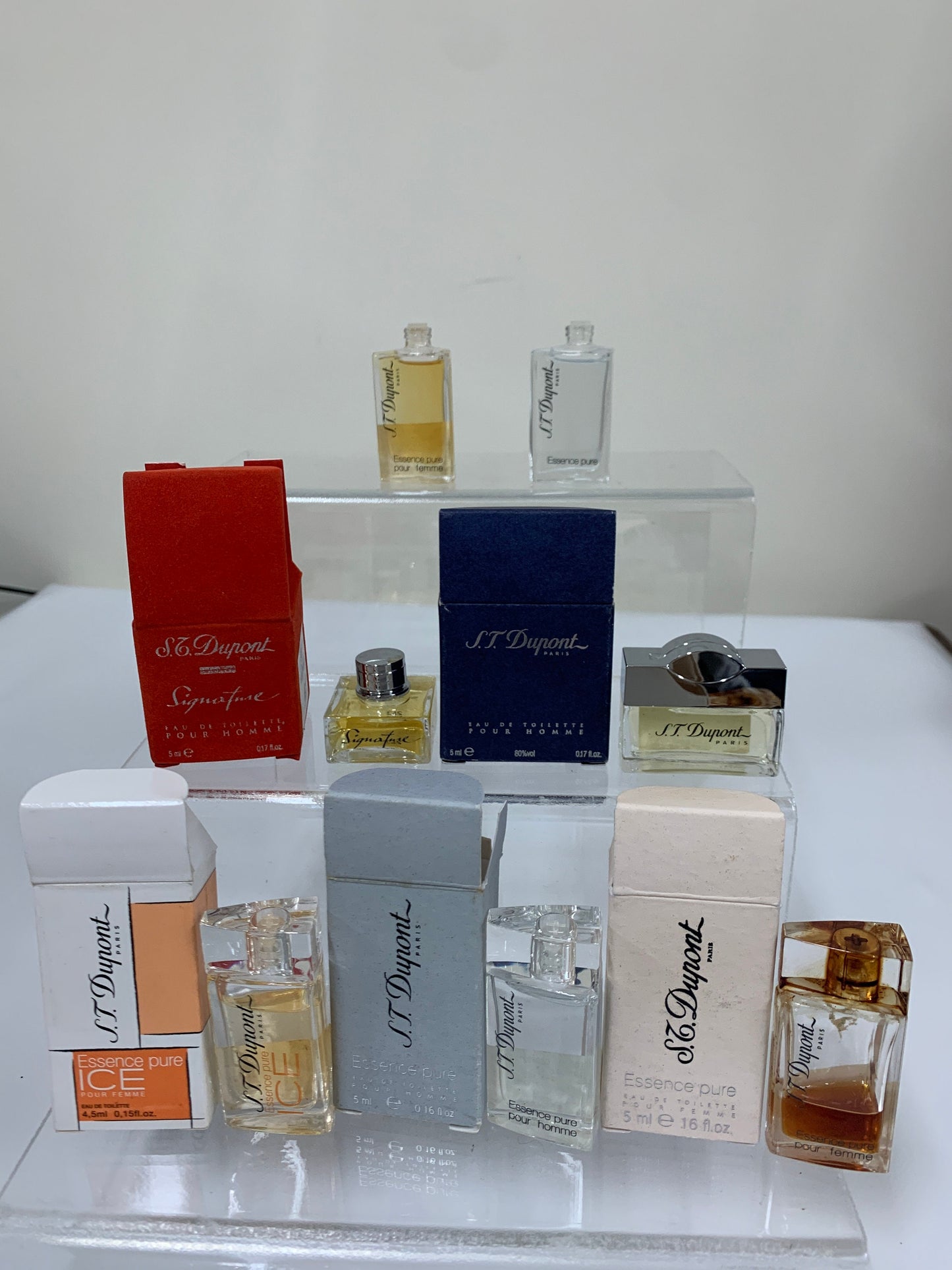 S. T. Dupont 5ml EDT Eau de Toilette Essence Pure 0.17 oz Parfum Perfume
