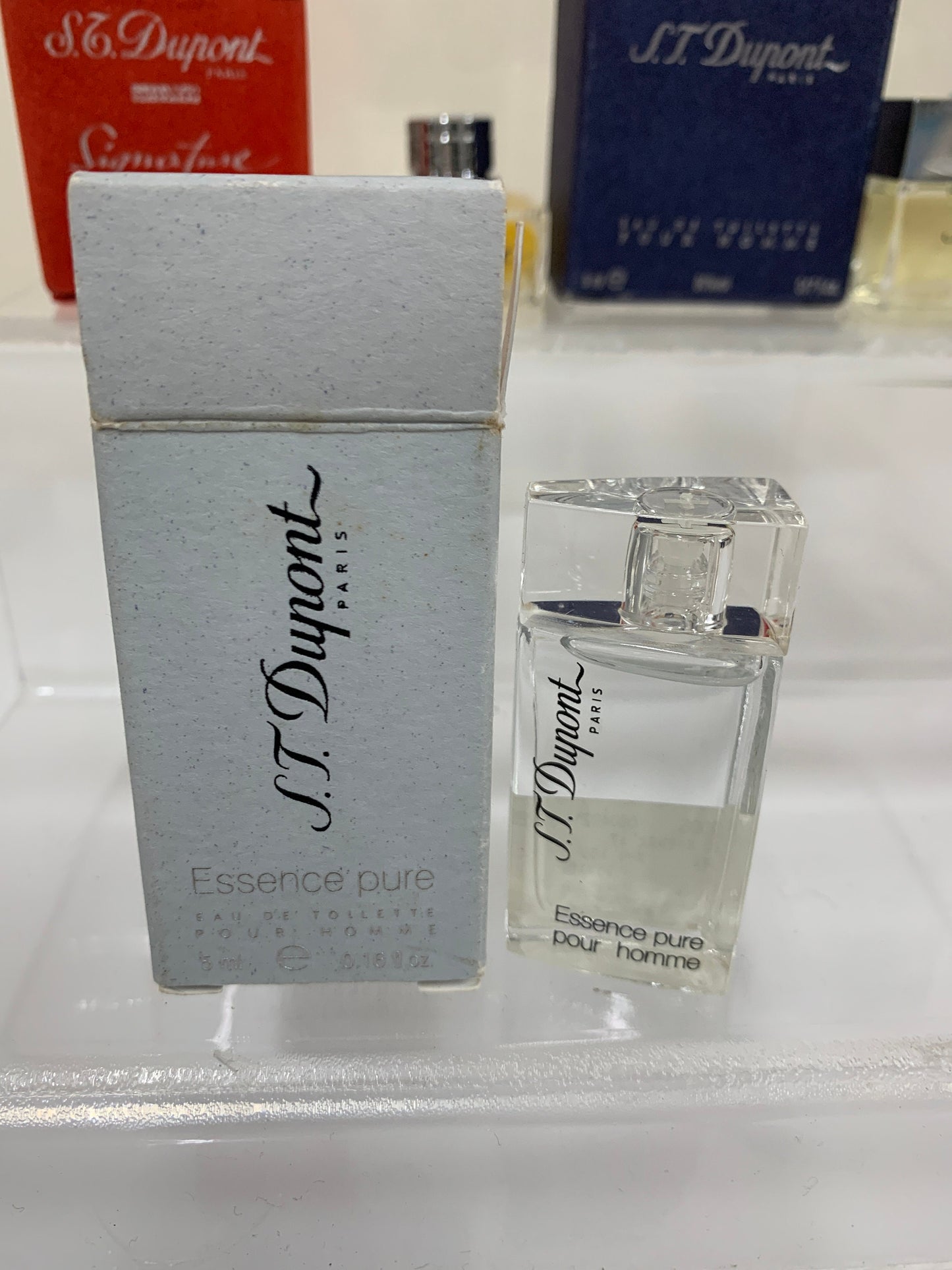 S. T. Dupont 5ml EDT Eau de Toilette Essence Pure 0.17 oz Parfum Perfume