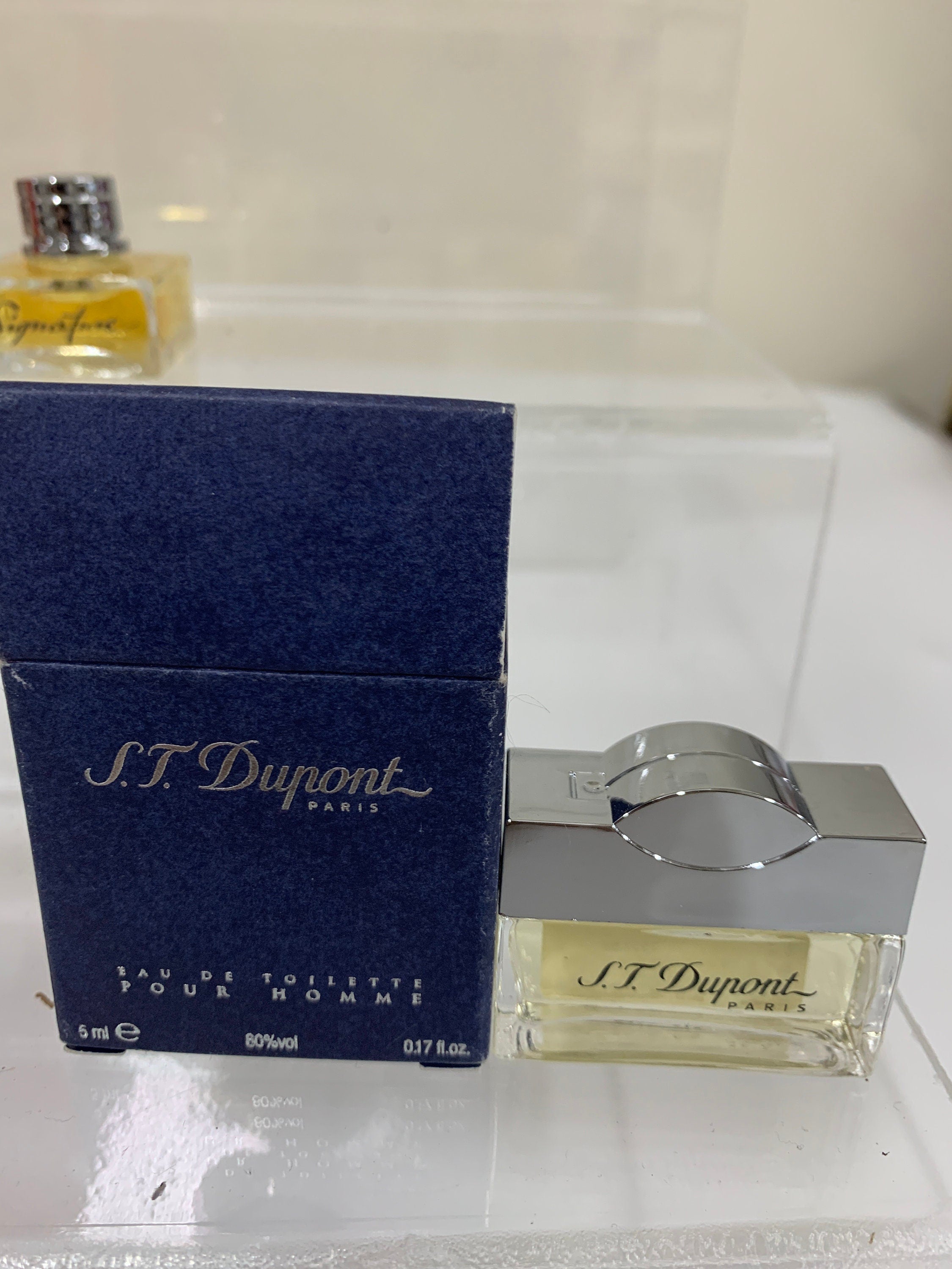 S. T. Dupont 5ml EDT Eau de Toilette Essence Pure 0.17 oz Parfum