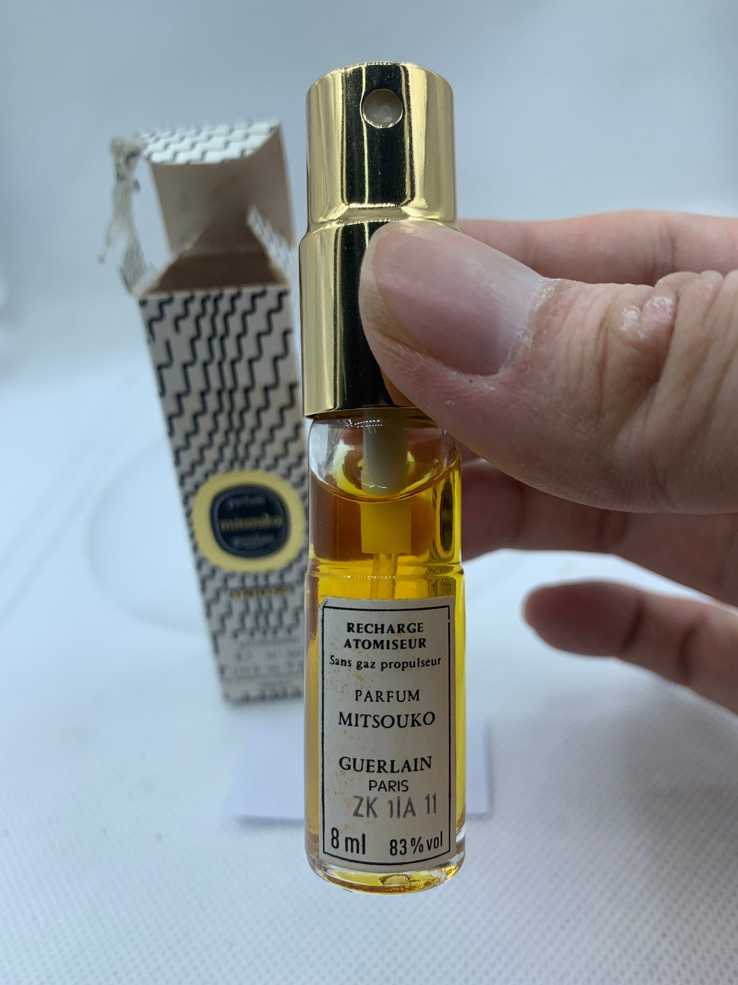 Guerlian mitsouko parfum perfume 8ml refills bottle