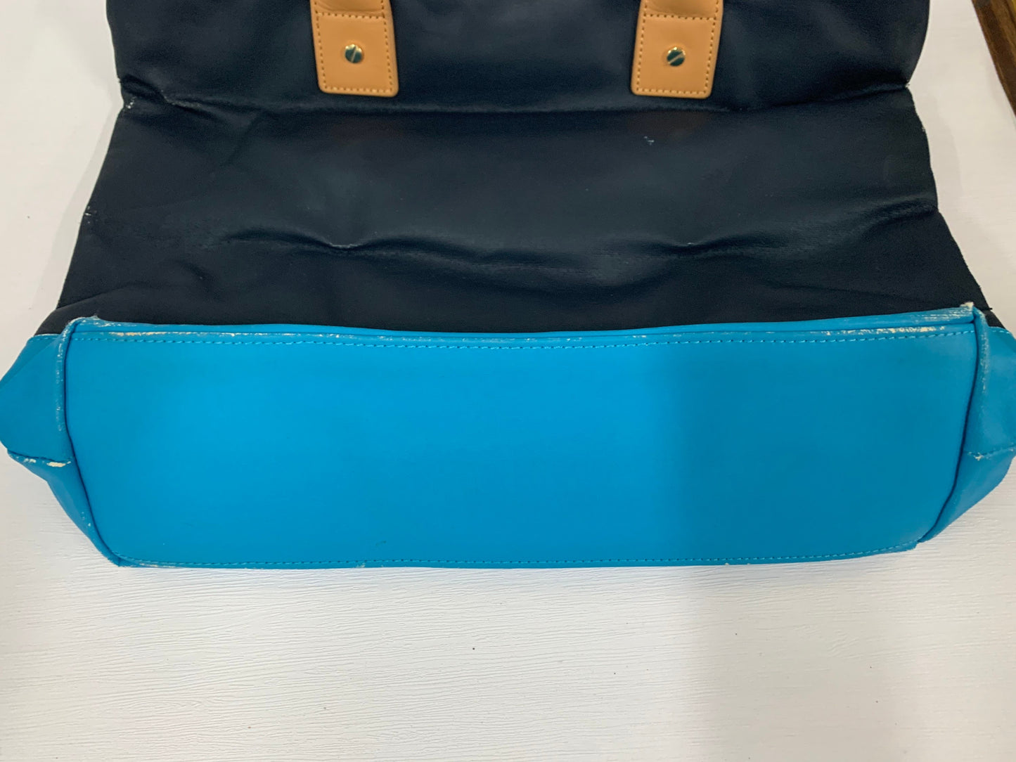 Tory Burch large tote bag blue 41w 31H cm (BBW 22 25 Apr 22)