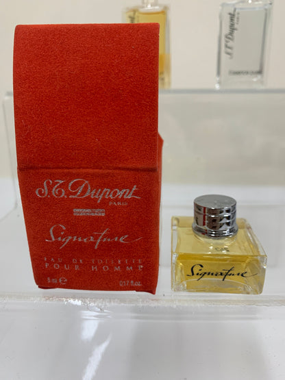 S. T. Dupont 5ml EDT Eau de Toilette Essence Pure 0.17 oz Parfum Perfume