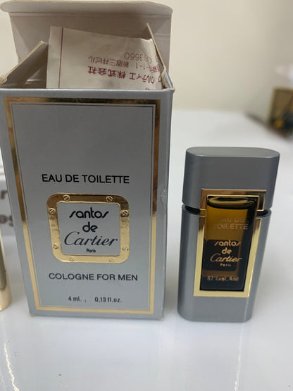 Cartier must de Parfum perfume 4ml Eau de Toilette EDT Cologne 4ml  - 30MAR22