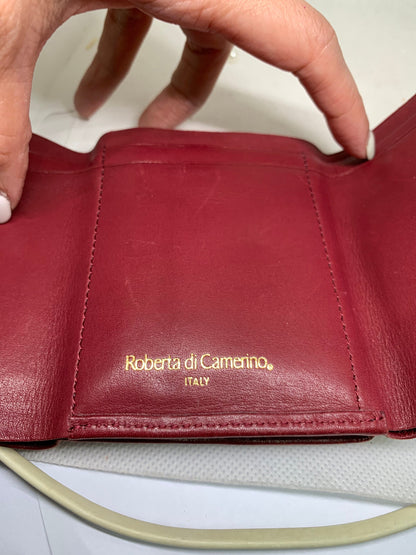 Roberta Di Cameron  red wallet 10w x 10H x 21cm ( BBW 71 May 2022)