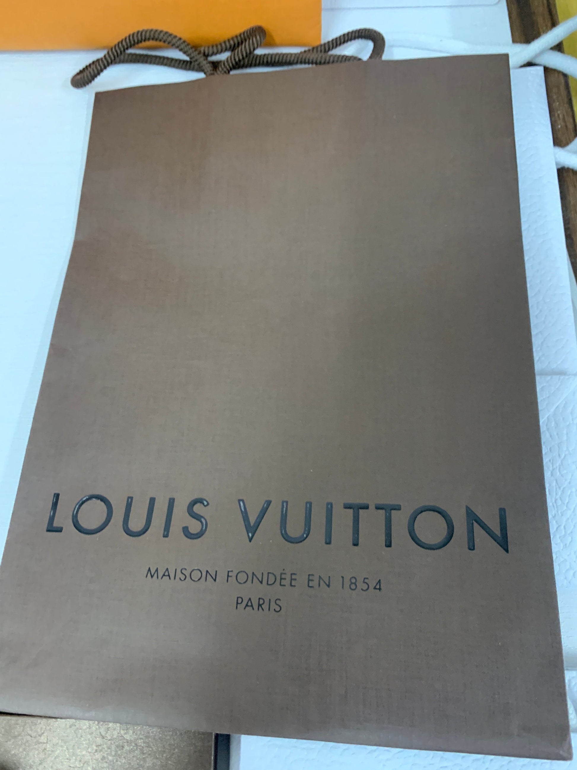 Authentic Louis Vuitton Dior LV Paper Box Preowned Good Conditions