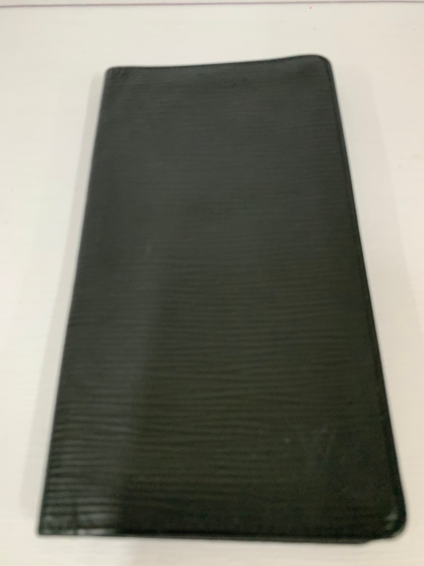 Vintage Louis Vuitton black Long wallet 9wx 18h x 19.5cm (BB22-5)