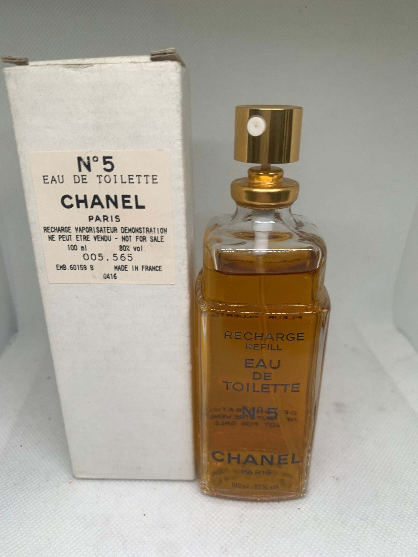 Chanel N5 Edt 100ml 3.4FL oz (Bb May 22)