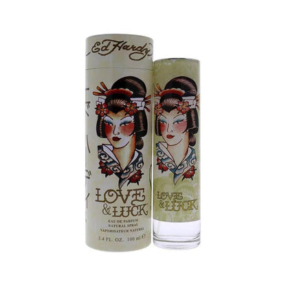 正品 Ed Hardy Love &amp; Luck EDP Love and Lucky 女士香水 50ml 1.7Fl oz (B1 2022)