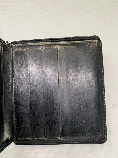 Vintage LV Louis Vuitton  black Wallet 10w x 10.5H x 19cm