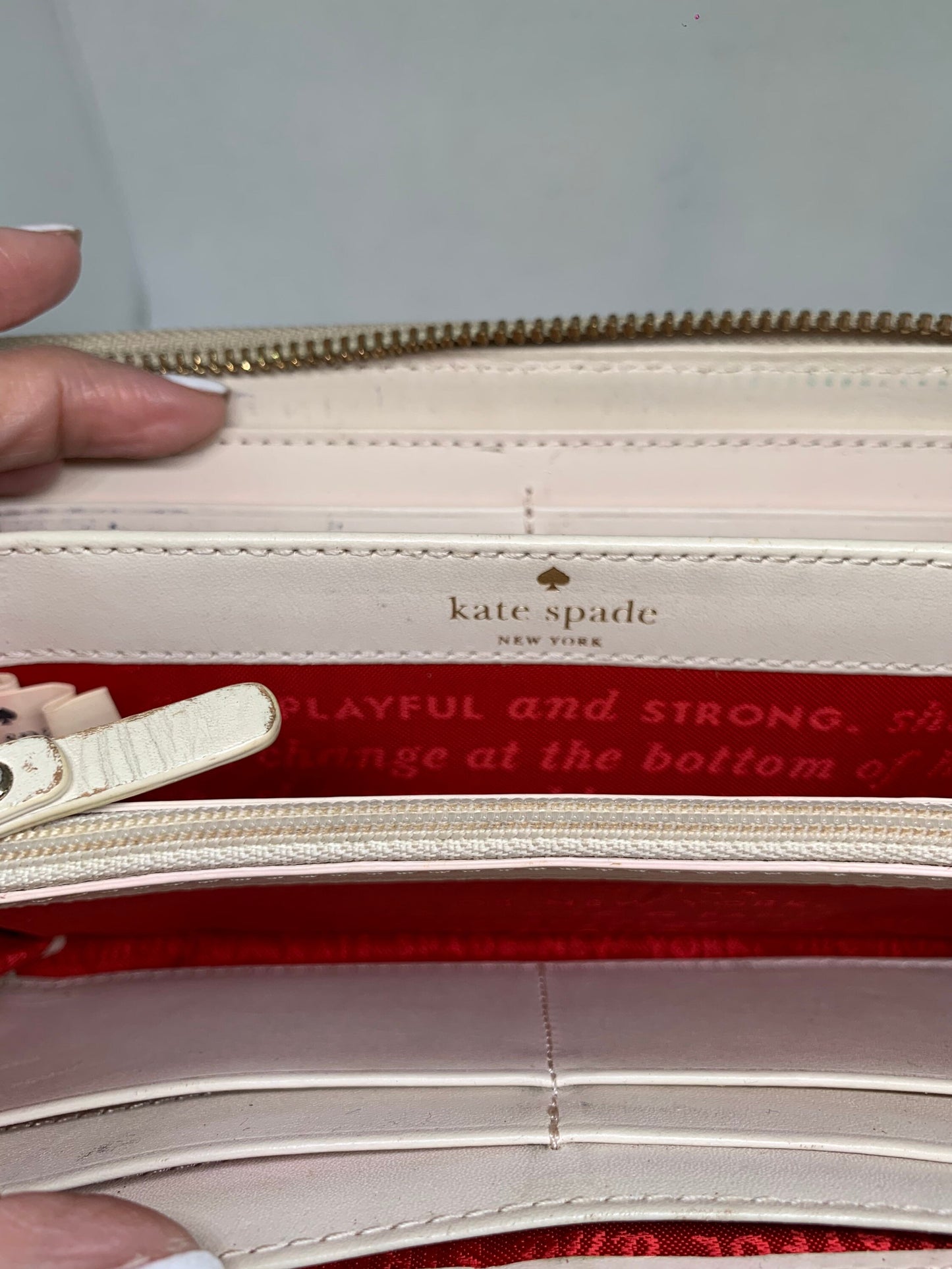 Kate spade write 長款錢包 19w x 10h (Bb22-16)