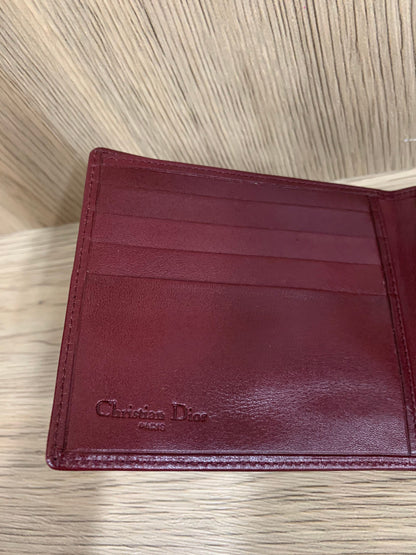 Christian Dior 紅色錢包 10w x 10H x 20cm（22 年 6 月 13 日 BBW 41）