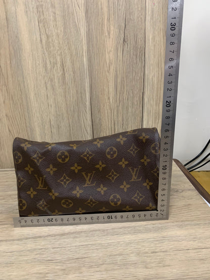 Louis Vuitton women’s fashion leather handbag speedy 25 bag LV  24w x 21H x24 x 16 cm (16 Jun 22 Bb Jun 22)