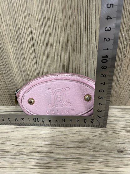 Celine coin purse pink w12 x 7H cm (13 Jun 22 BBW 39 22)