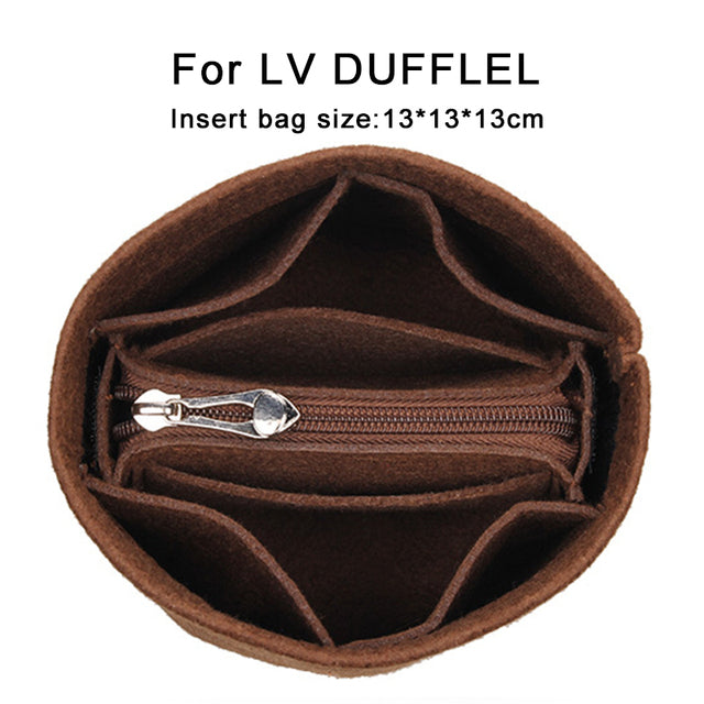 EverToner 女式毛氈內袋適用於 LV 行李袋化妝包、手提包內部便攜式化妝包 Inside Bags
